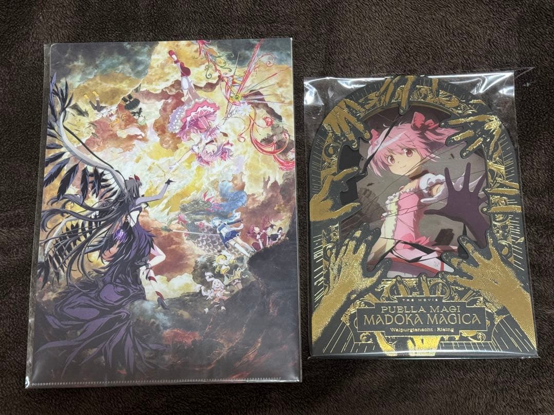 劇場版　魔法少女まどか☆マギカ　ワルプルギスの廻天　限定　前売り クリアファイル 劇場版 魔法少女まどか☆マギカ〈ワルプルギスの廻天〉」限定グッズ