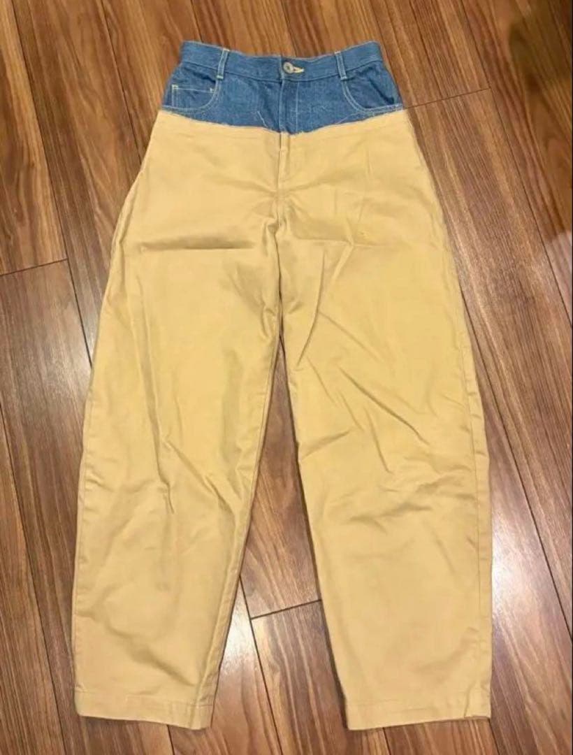 k*m様 LEINWÄNDE leinwande ワークトラウザー デニム