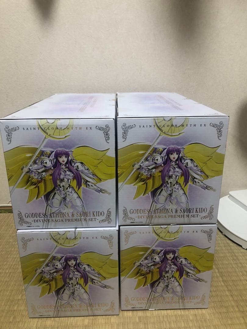 聖闘士聖衣神話EX 女神アテナ＆城戸沙織 -ディバインサーガプレミアム4セット