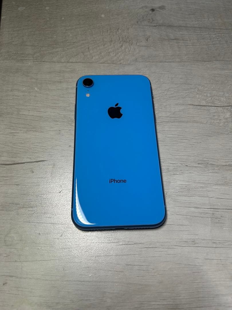 【SIMロックあり au】iPhone XR 青 128GB iPhone XR SIMフリー iPhoneXR 128GB ブルー [Blue] 新品未使用 Apple