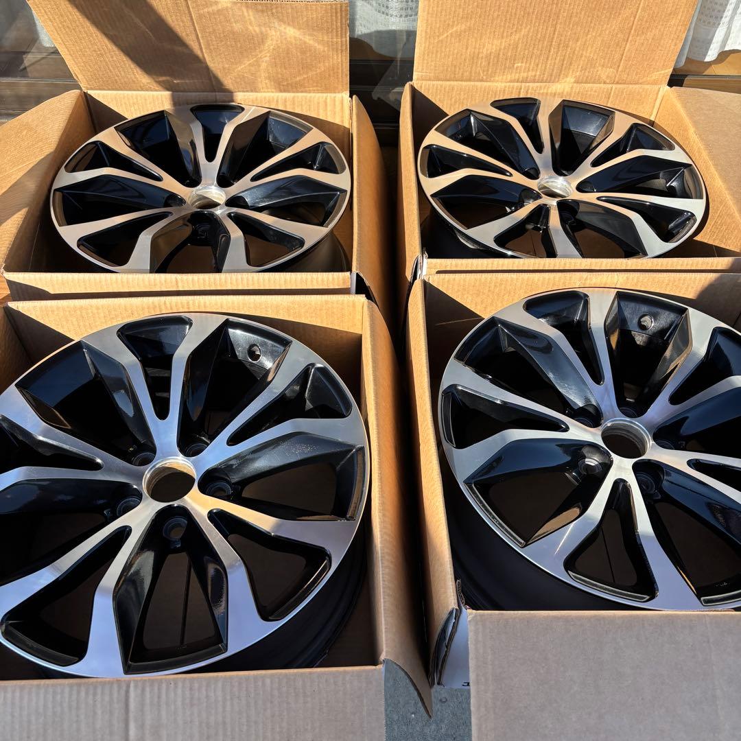 レクサス　NX Fスポーツ　純正ホイール 4本セット　18インチ 中古 レクサス 純正 NX Fスポーツ ホイール ホイル 18 インチ 4本