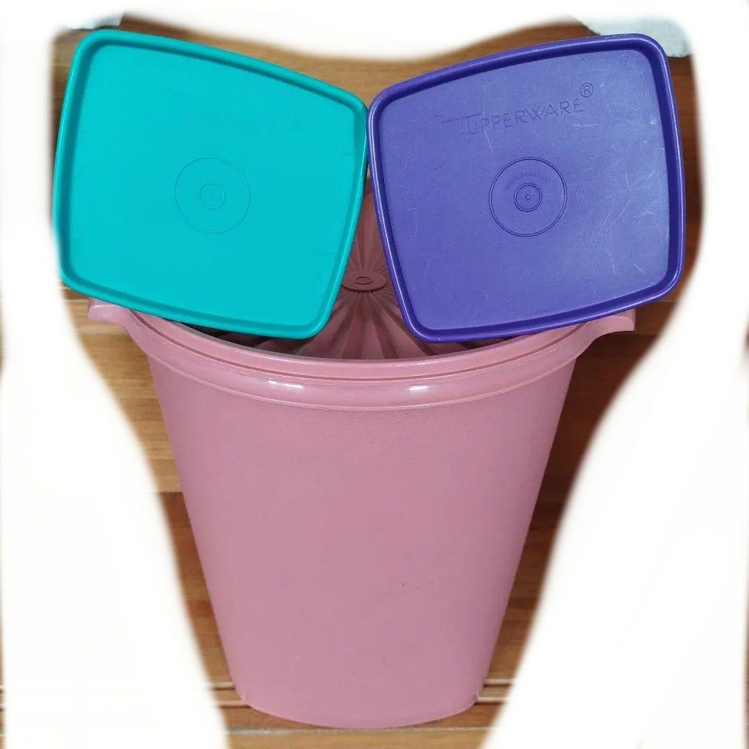 未使用 タッパーウェア マキシクィーンデコレーター1個 タッパー2個