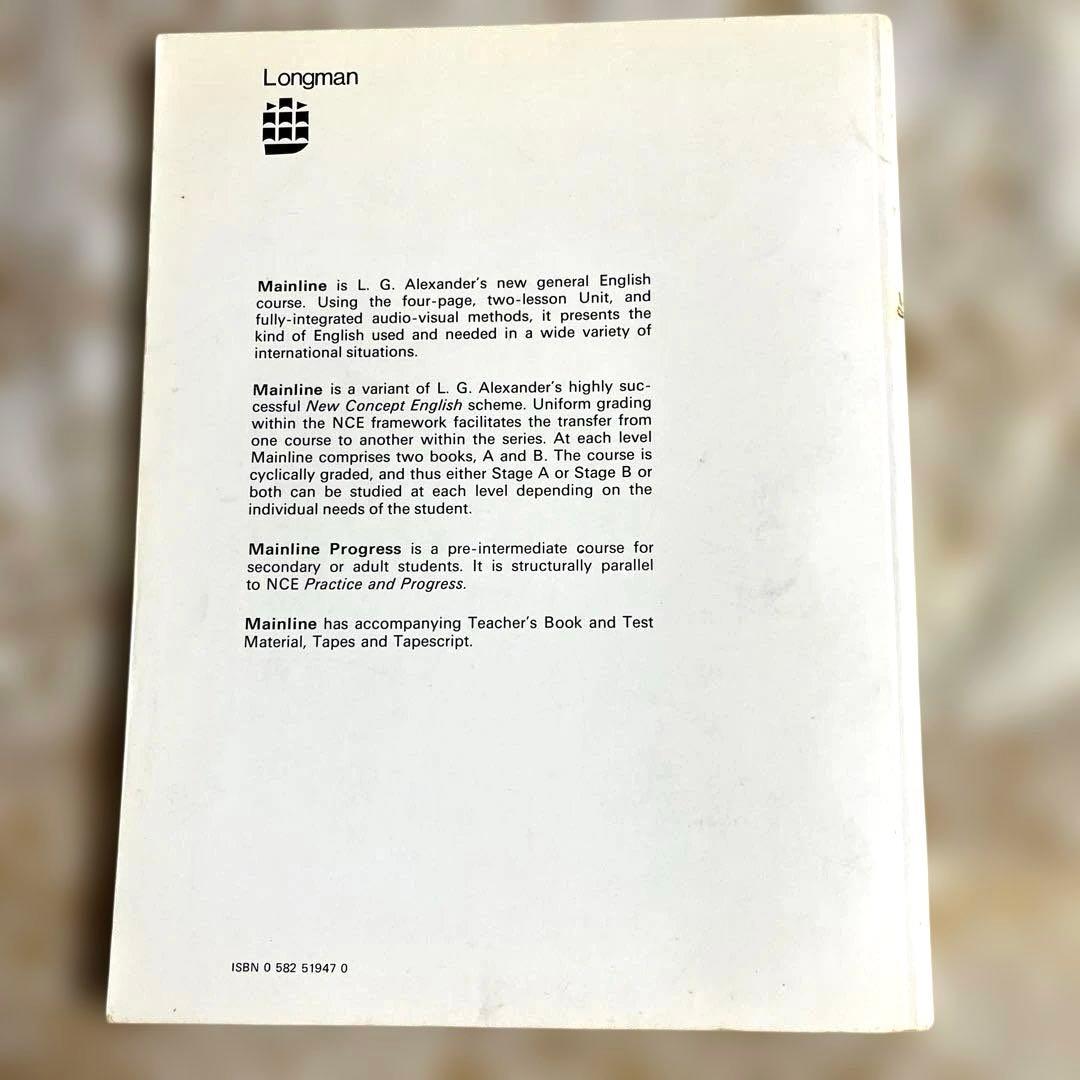 英語教材 パルモア Mainline Progress B 学生用テキスト