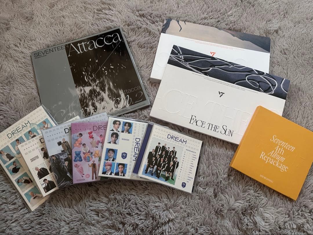 SEVENTEEN セブチ アルバム CD トレカ セット - メルカリ