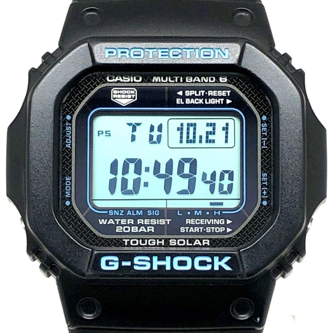 【美品】 G-SHOCK GW-M5600BA ソーラー腕時計 ORIGIN(G-SHOCK) G-SHOCK 5600シリーズ 電波ソーラー メンズ 腕時計