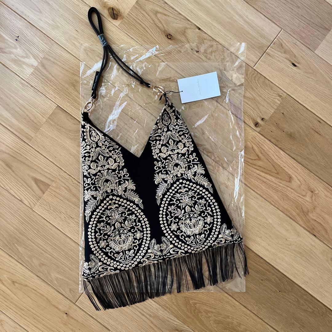 新品未使用 little seeds フリンジバッグ - メルカリ