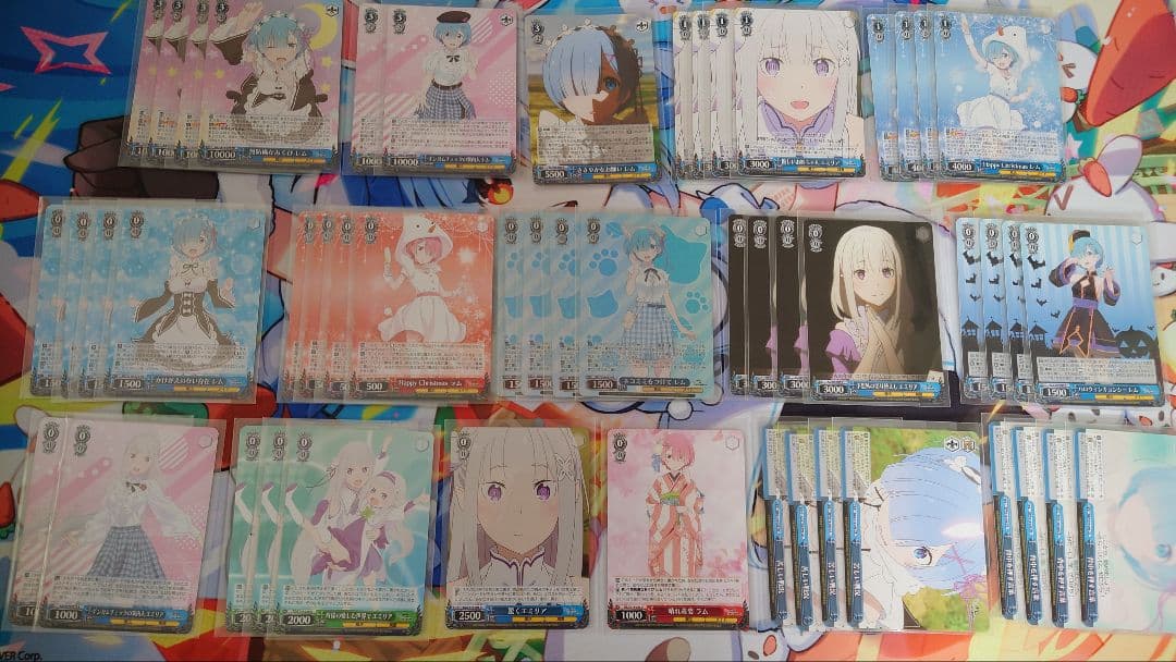 【24時間以内発送】リゼロ　8門デッキ　デッキパーツ付き ヴァイスシュヴァルツ】リゼロ 8門デッキ ヴァイスシュヴァルツ リゼロ