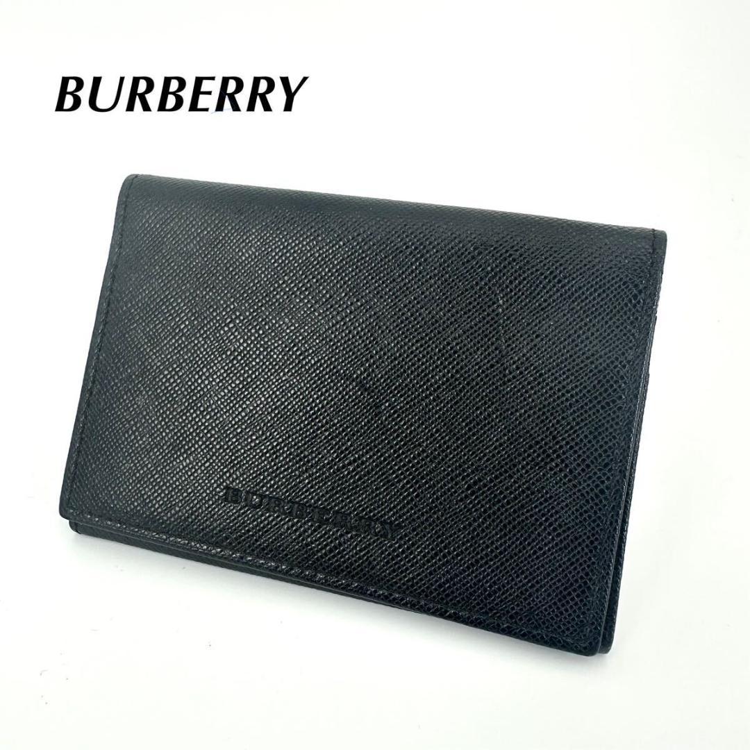 ☆未使用級☆ BURBERRY バーバリー 名刺入れ カードケース レザー 新品】【アウトレット品】 BURBERRY バーバリー 名刺入れ カードケース