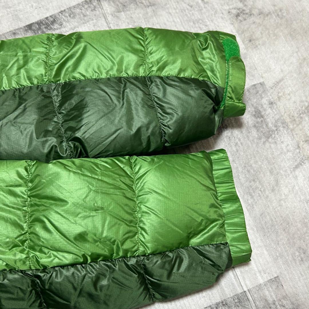 名作！人気カラー】モンベル アルパインダウンパーカ グリーン Lサイズ