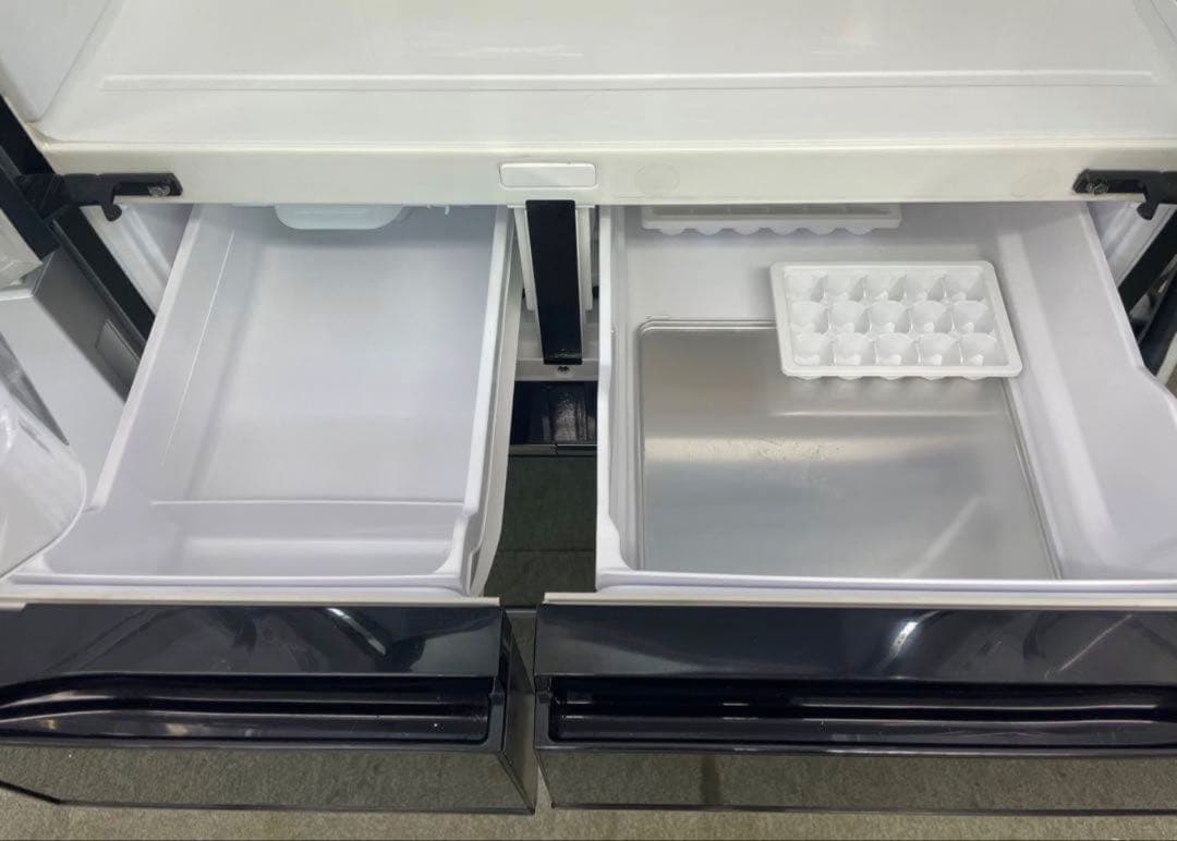 日立 HITACHI R-X5700F 中古美品 6ドア クリスタルミラー - メルカリ