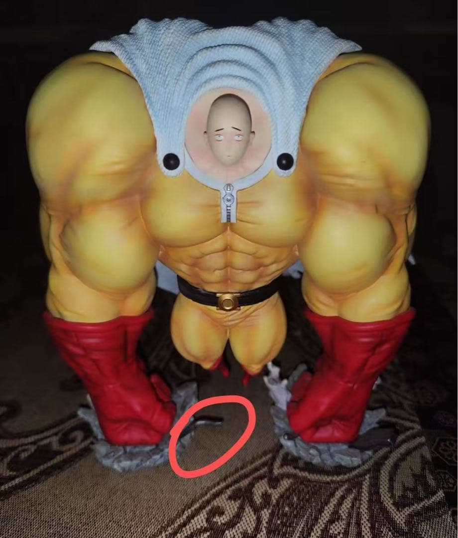 ワンパンマン ハゲマント ガレージキット ガレキ スタチュー ⑦ - メルカリ