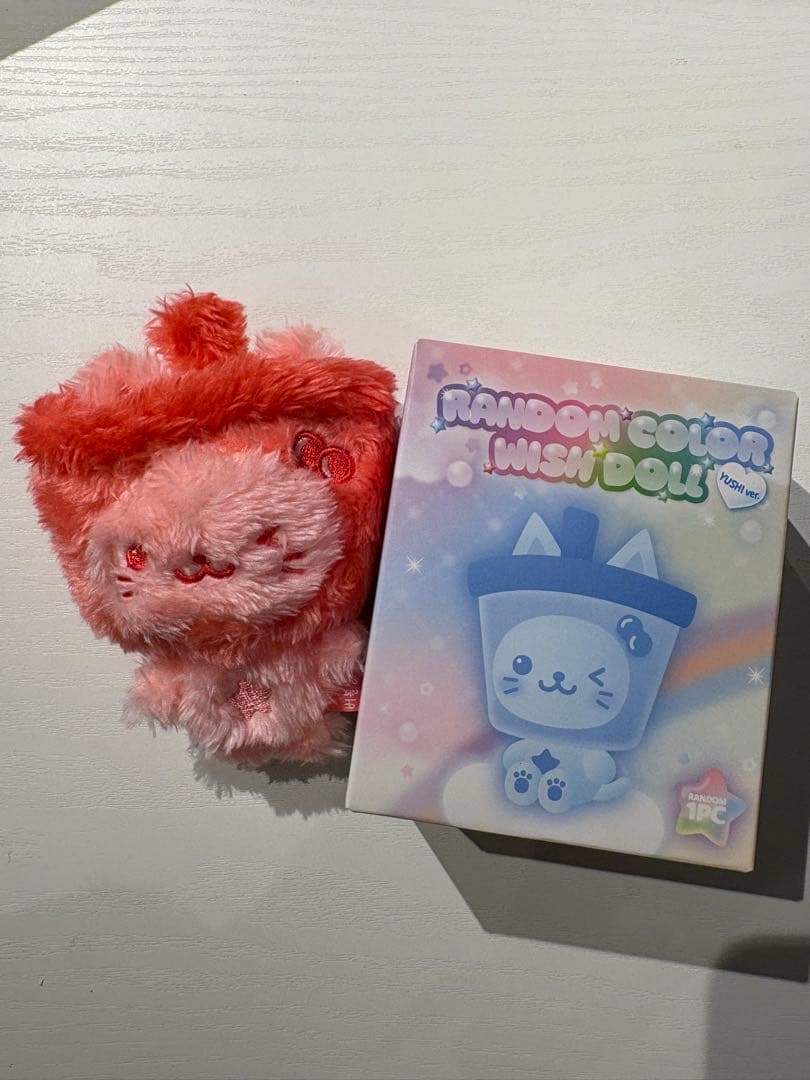 NCT WISH WISHDOLL ウィシドール バブルニャン 赤 ユウシ - メルカリ