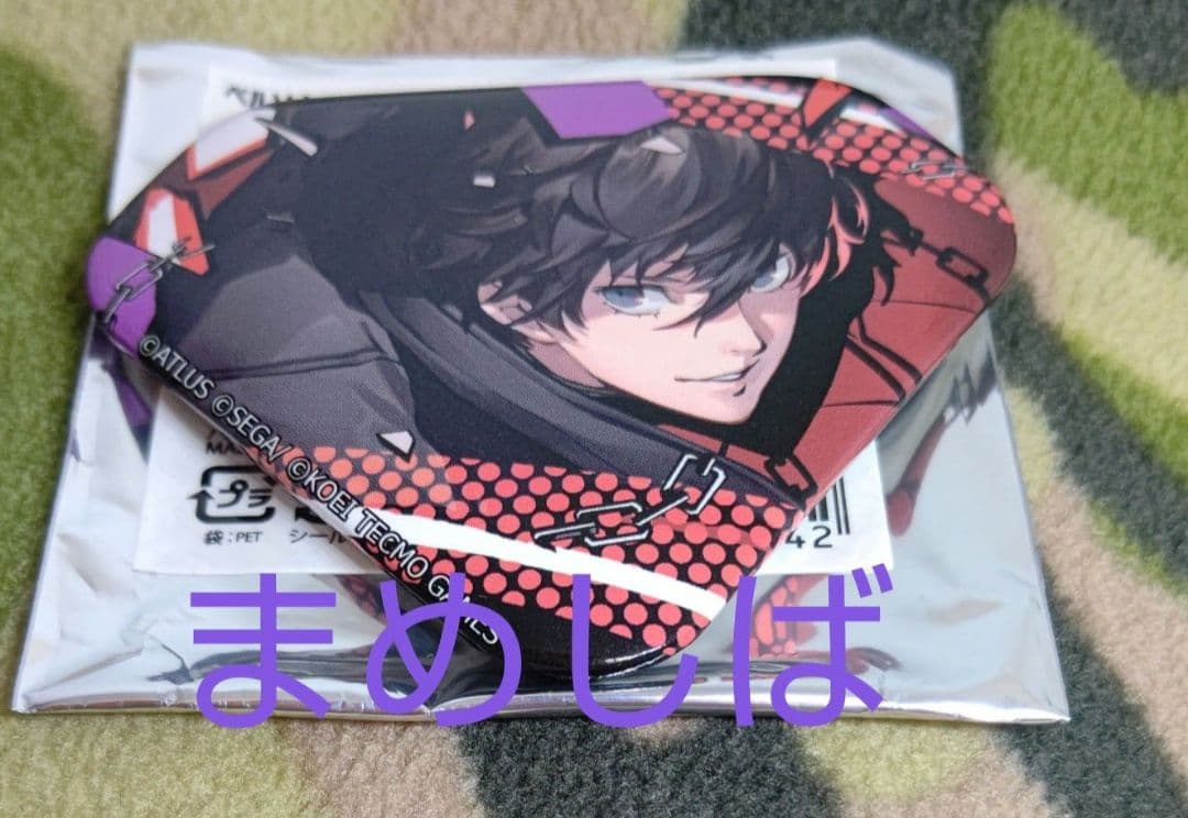 【ペルソナ5S】オタカラ缶バッジ 主人公 ペルソナ5 主人公 雨宮 蓮 缶バッジ - emoemon64's shop - BOOTH