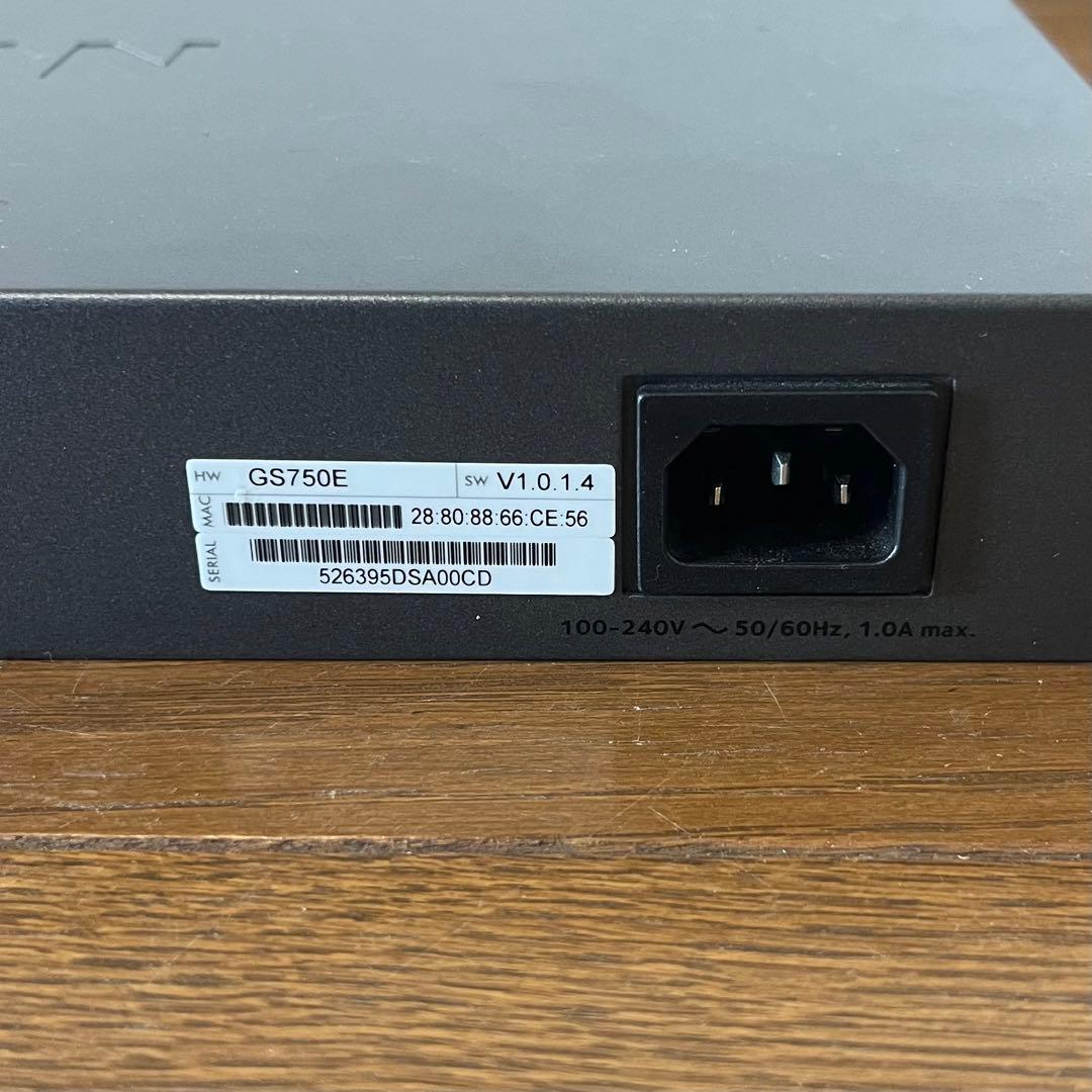 NETGEAR ProSAFEGS750E ギガ48ポート - メルカリ
