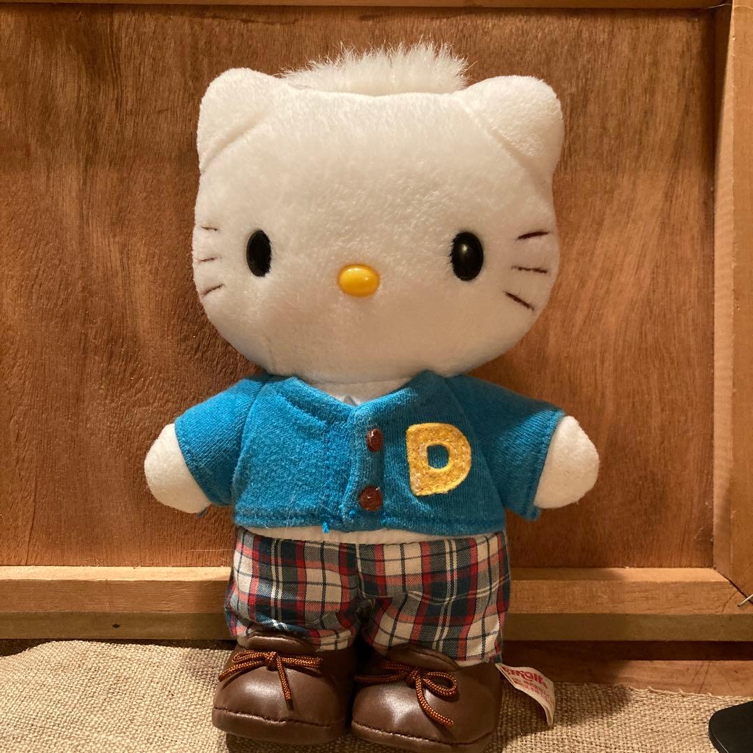 レトロ ハローキティ ダニエル ぬいぐるみ 2001年 非売品 レア品