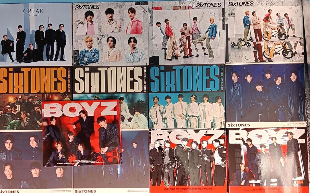 特典推しグッズ SixTONES CD 全アルバム 全シングル コンプ 63点