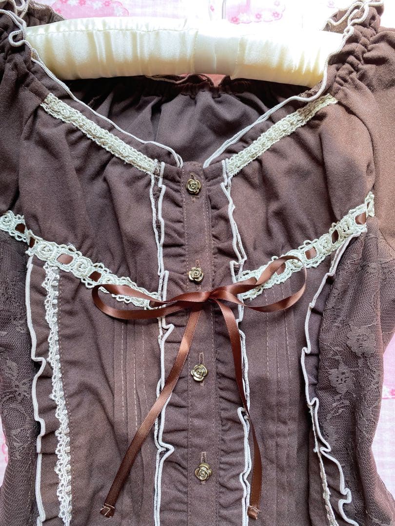 axes アクシーズ y2k 00s coquette 編み上げリボンᥫ᭡ - メルカリ