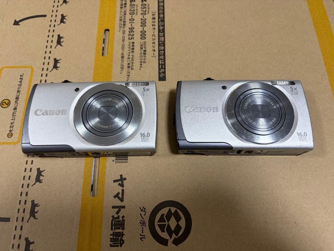 裕*様 Canon PowerShot A3500 IS 2台セット ジャンク Canon キヤノン Power Shot A3500 IS ジャンク MR Canon PowerShot