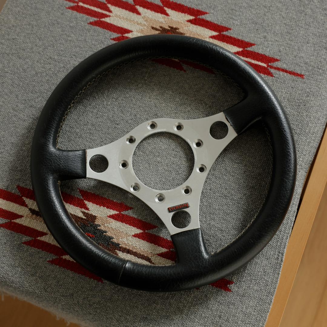 Formuling ステアリング　32パイ ZENKAIRACINGオリジナル】320mm Dシェイプステアリング | ZENKAIRACING