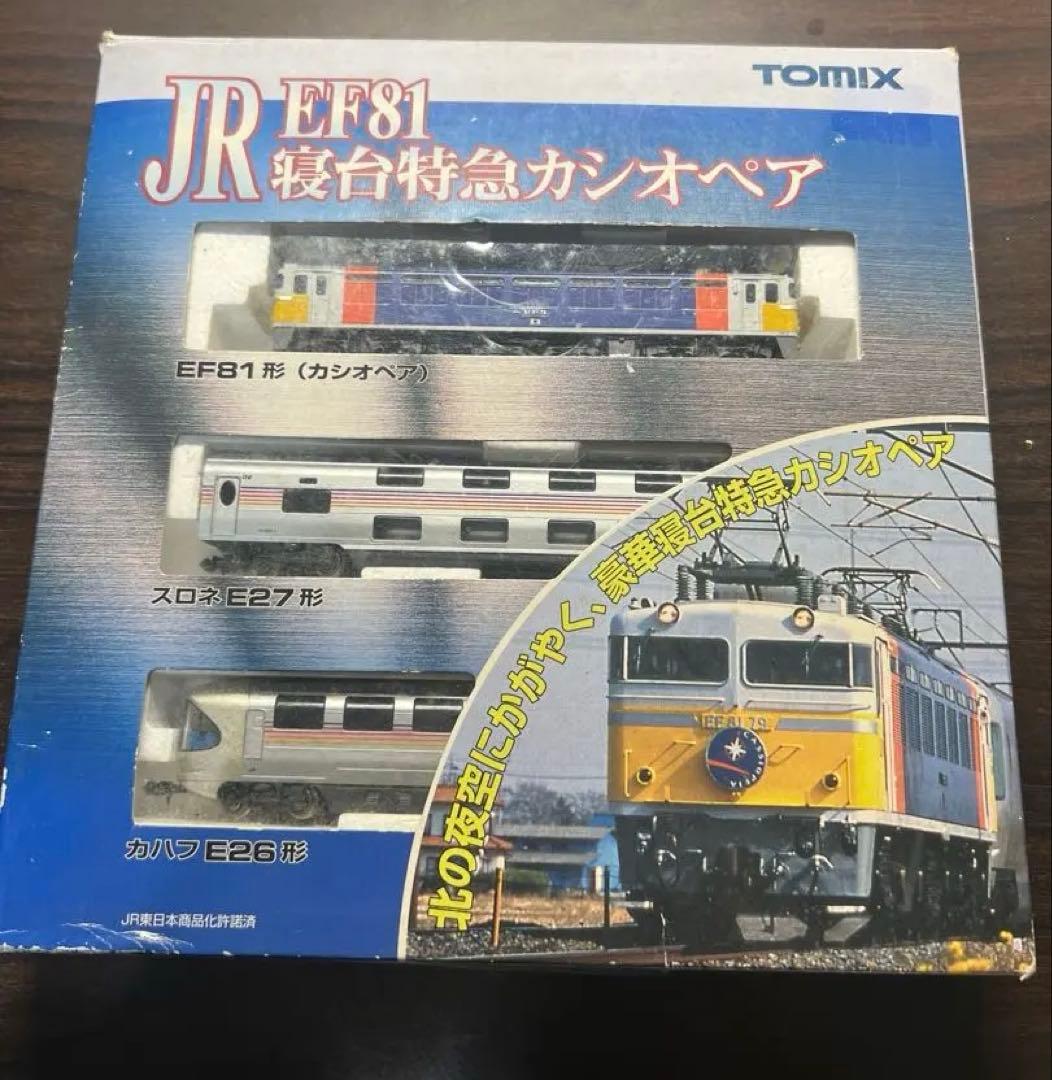 JR EF81 寝台特急カシオペア 基本セット ブックオフ静岡流通通り店で TOMIX Nゲージ『JR EF81 寝台特急