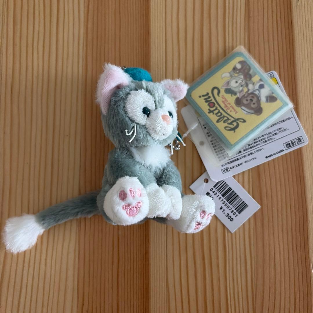 タグ付き】ダッフィー＆ジェラトーニ ぬいぐるみバッジ まとめ売り