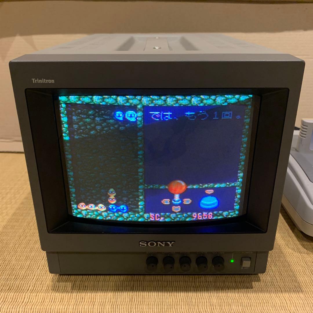 業務用ブラウン管モニター Sony PVM-9040 ジャンク - メルカリ