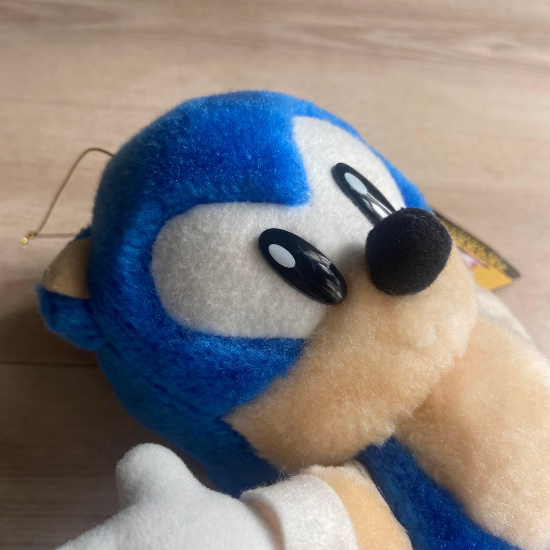 セガハイテクパーク景品 ソニック ぬいぐるみ SEGA 平成レトロ 非売品