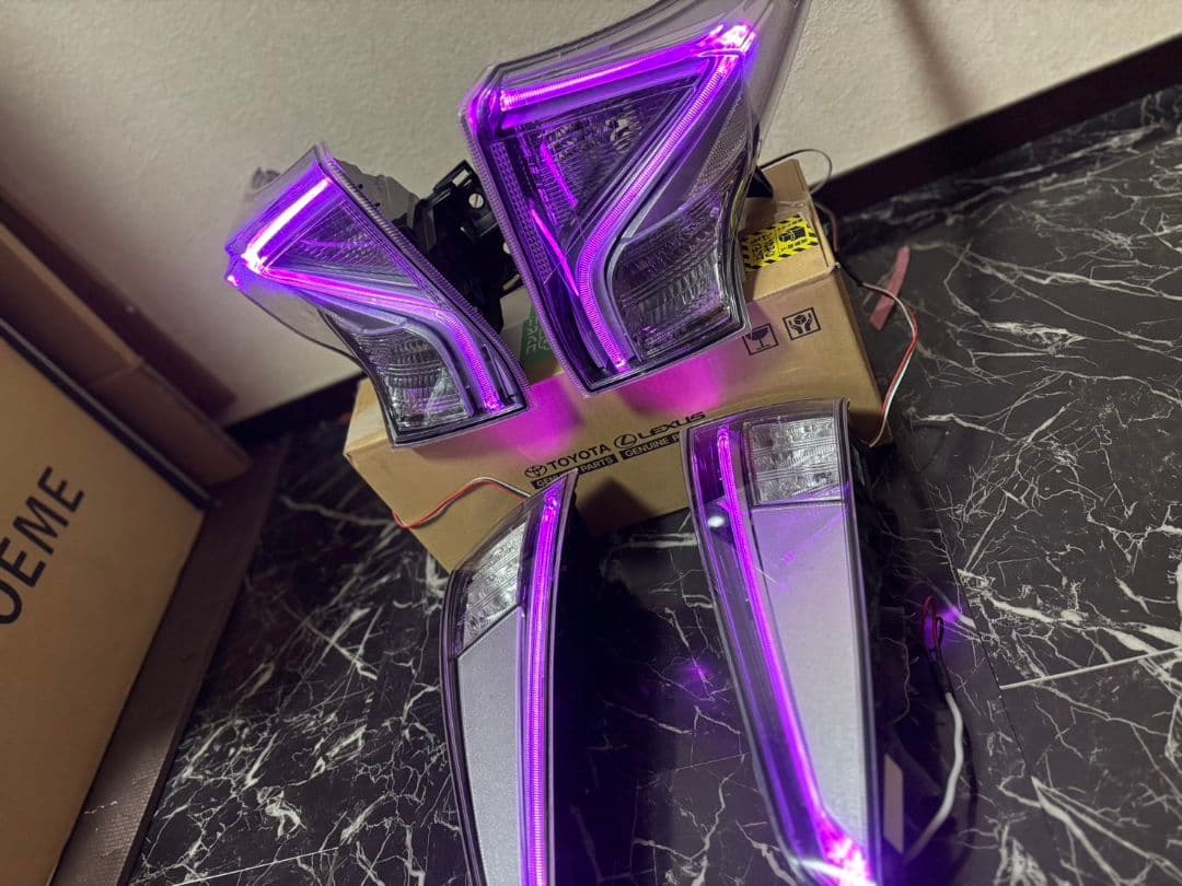 在庫1】50プリウス 前期 加工テール クリアテール ネオピクセル - メルカリ