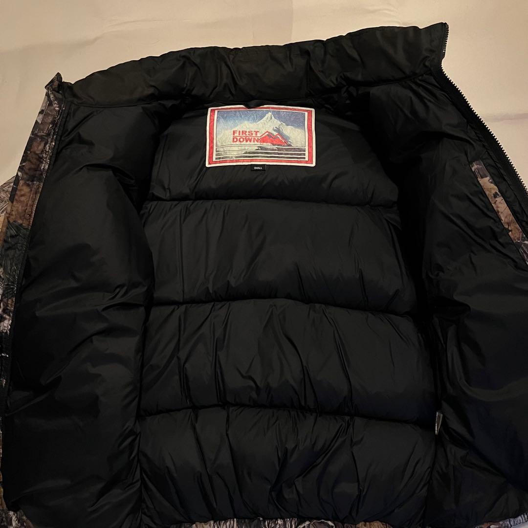 ファーストダウン ダウンジャケット リアルツリーカモ 迷彩 ヌプシ