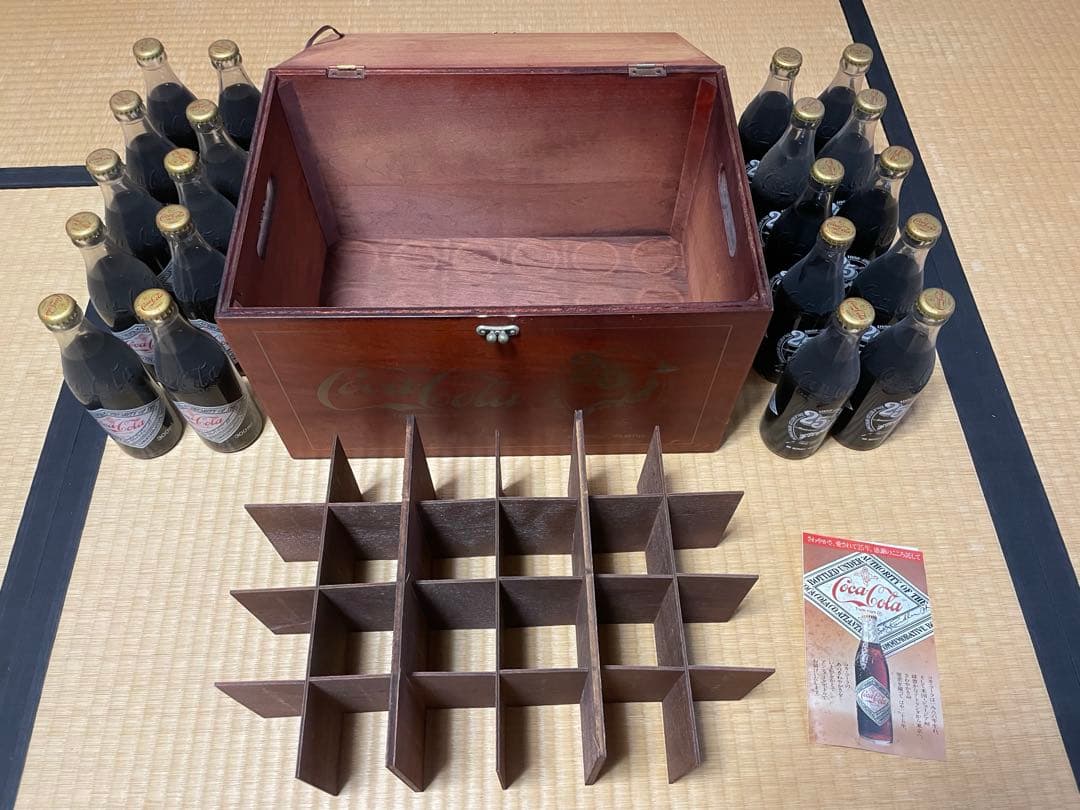値下）コカコーラ25thAnniversary木製BOXセット1956-1981 - メルカリ