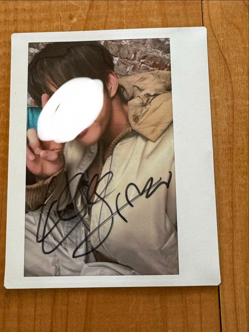 JUSTB イムジミン サイン入りポラロイド - メルカリ