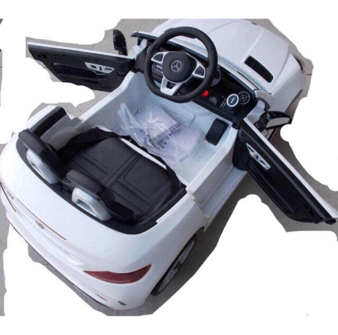 乗用ラジコン ベンツ SLC 白 完成車 乗用ラジコン ベンツ SLC 白 完成