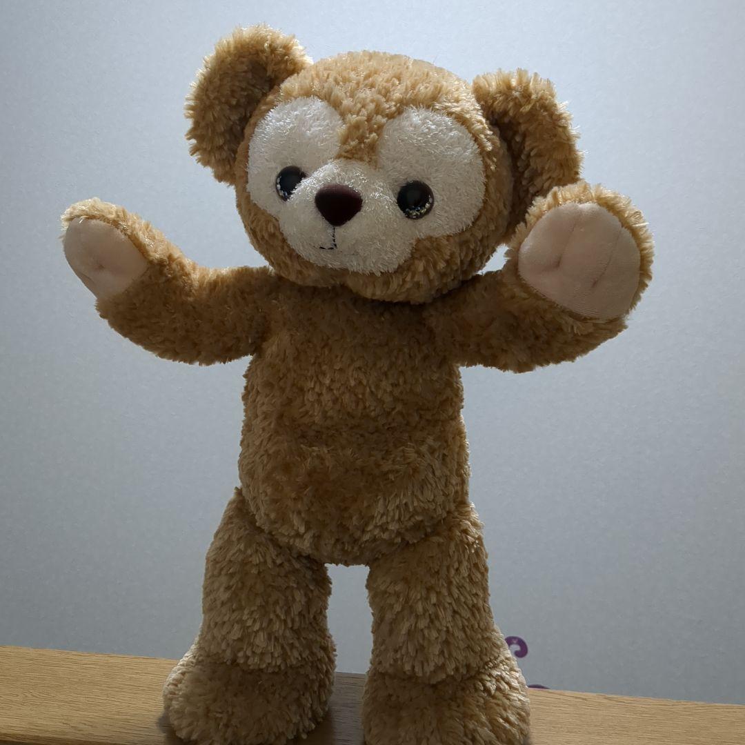 ダッフィーぬいぐるみ　抱き枕　トイスケルトン 上海ディズニーランド限定 トイスケルトン入りダッフィーぬいぐるみS