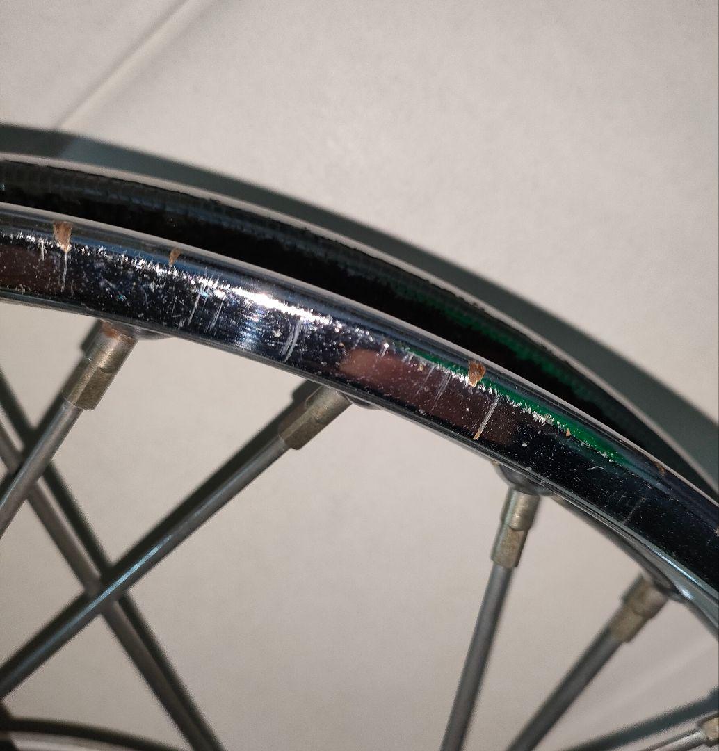 プレスカブ リヤホイール、スイングアーム リム腐食穴有り - メルカリ