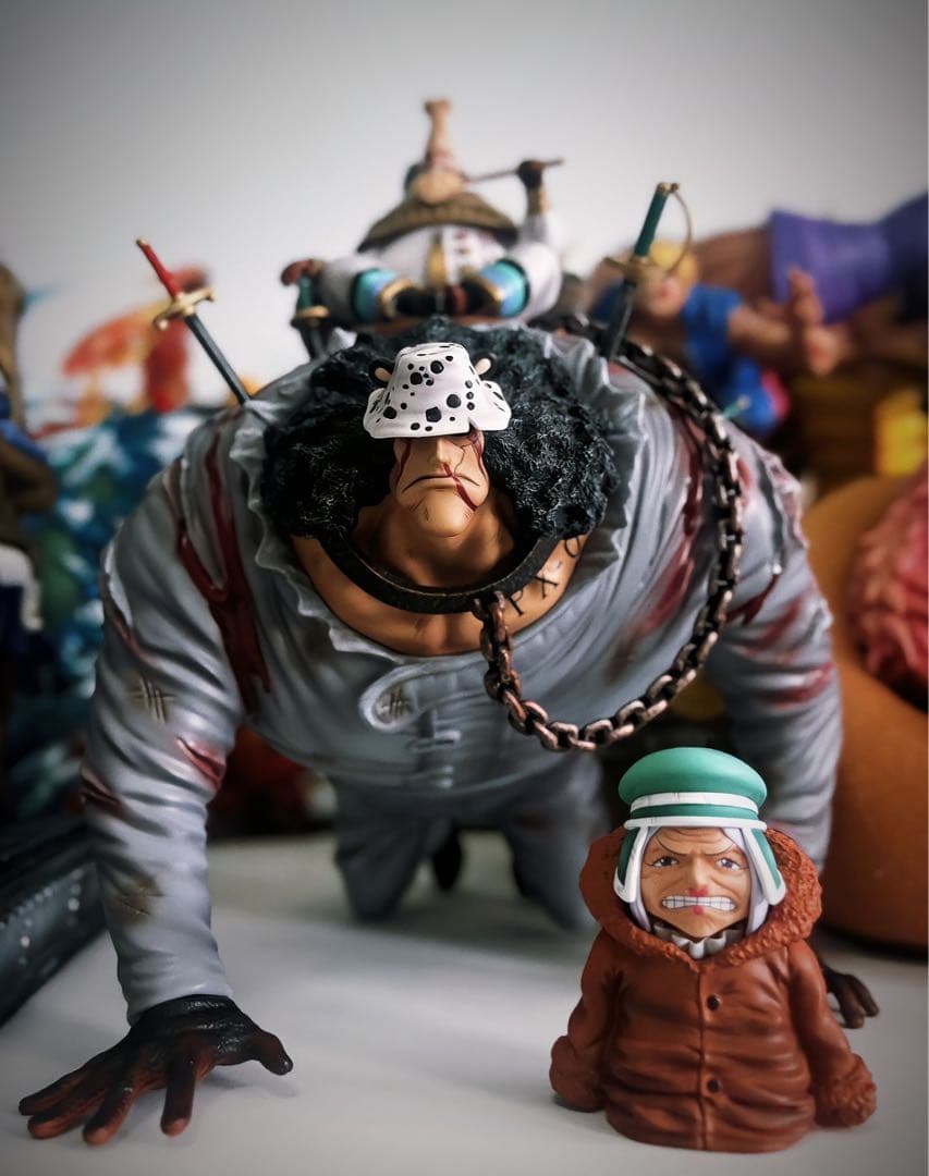 ワンピース バーソロミュー·くま【奴隷】 ガレージキット フィギュア1