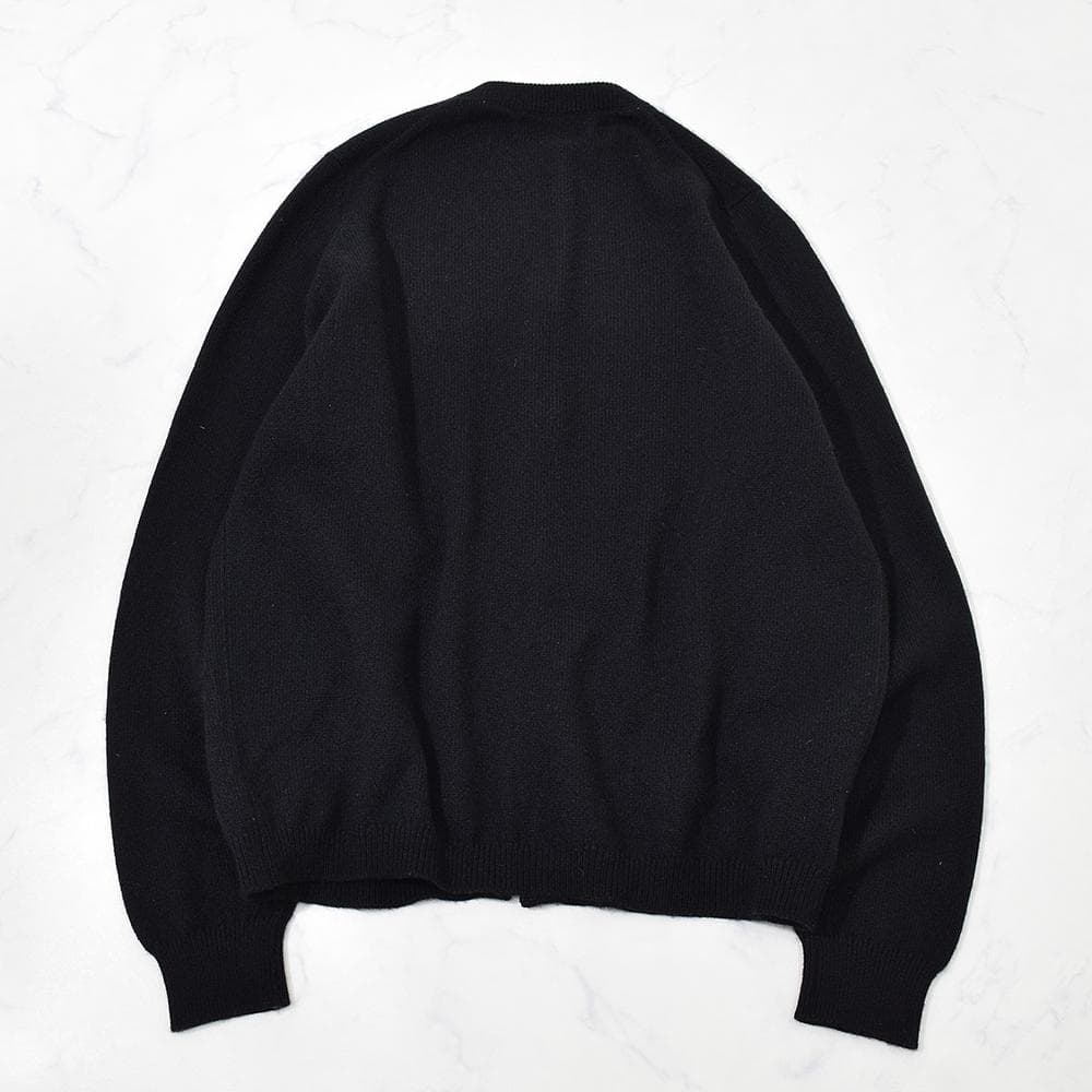 英国製 バランタイン BALLANTYNE カシミヤ カーディガン 黒 42 - メルカリ