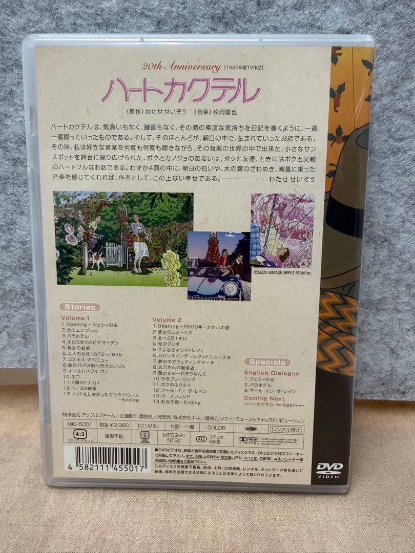 20th Anniversary ハートカクテル TV作品集DVD - メルカリ