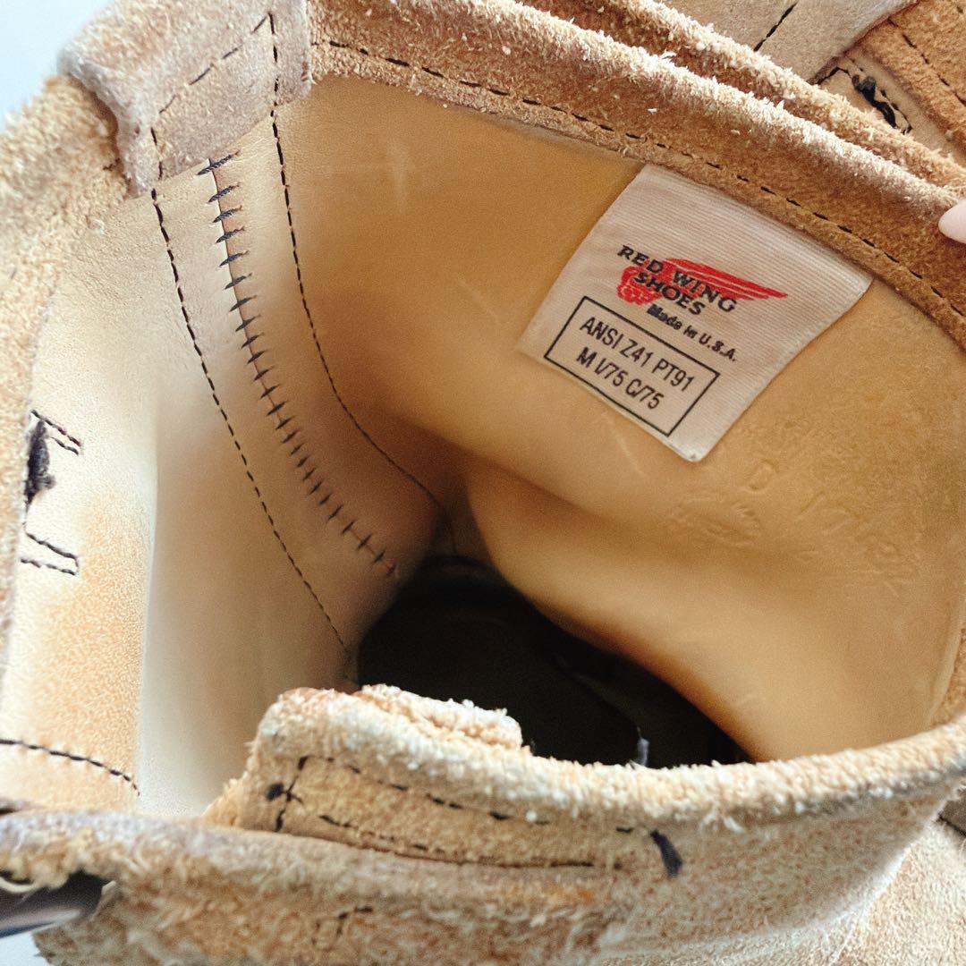 ⚫︎REDWING レッドウィング8268 エンジニア 8D刺繍タグ - メルカリ