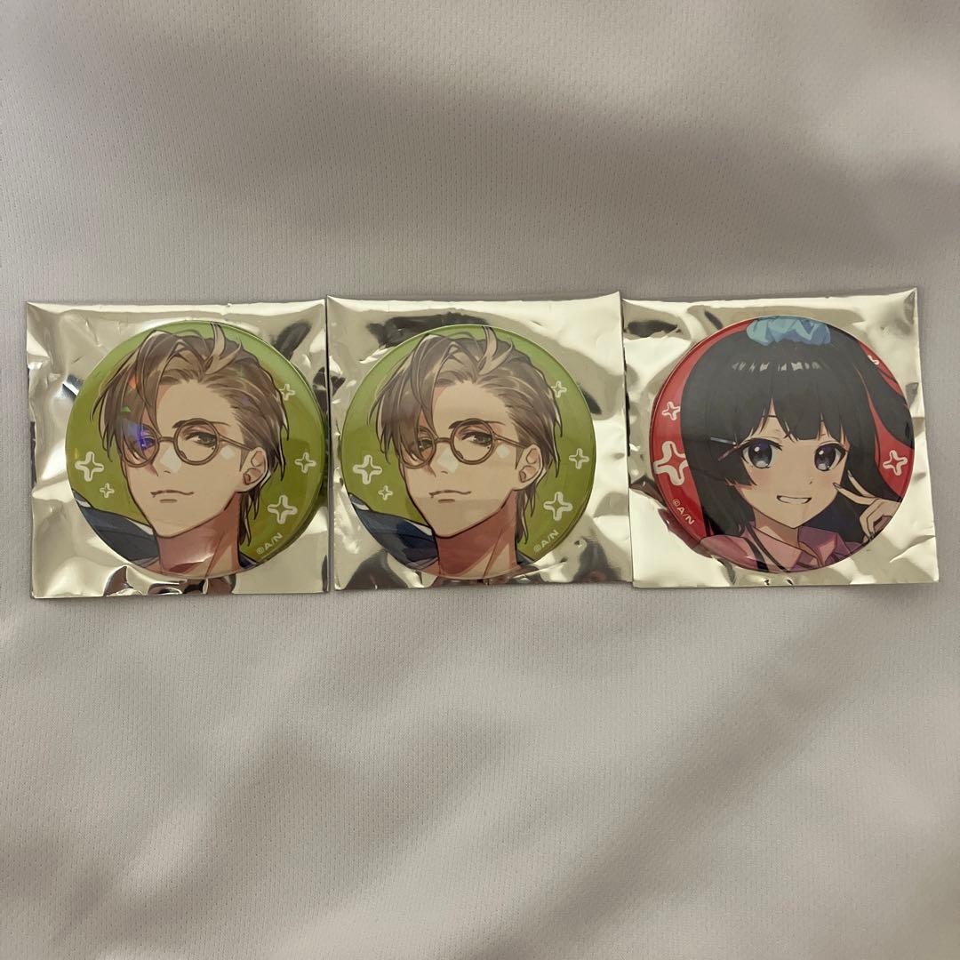 にじさんじ HEISEI Style 缶バッジ オリバー・エバンス 月ノ美兎