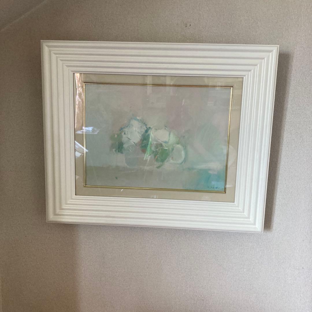 優しく包み込む本物の油彩画 】「薔薇」F4号 井上孝義画伯作品 f4号