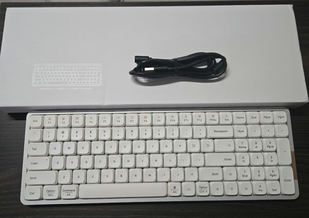 lofree　flow　100 キーボード　ロープロファイル　他キーキャップ付き Flow100 – Lofree Japan