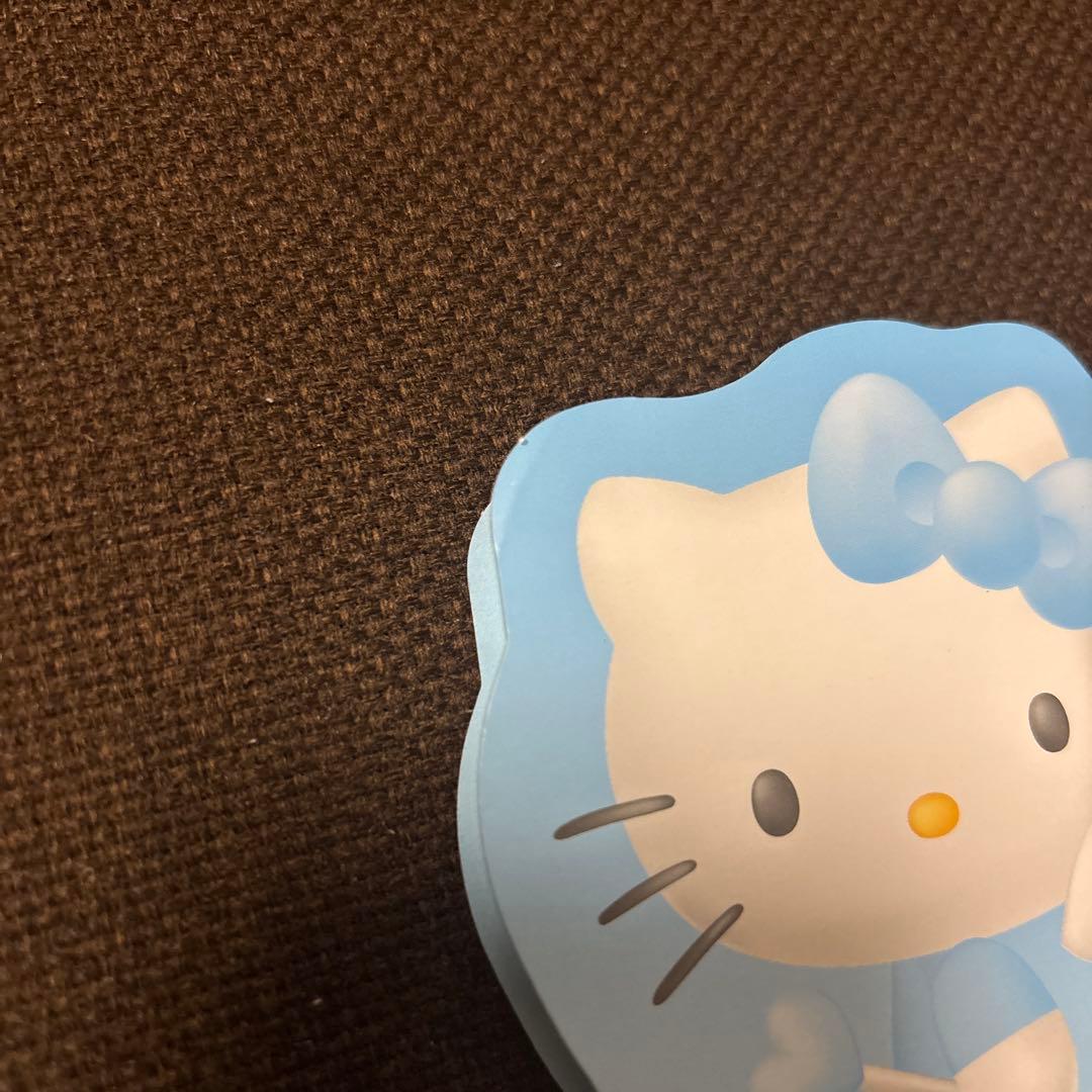 韓国限定】ハローキティ メモ帳 エンジェル デザイン メモ帳 水色