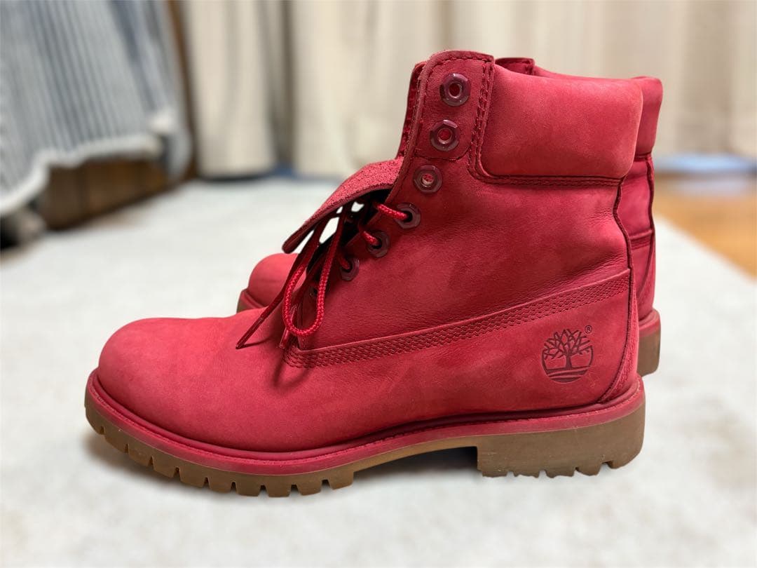 【極美品】ティンバーランド 6インチ プレミアムブーツ 7.5W 25.5cm