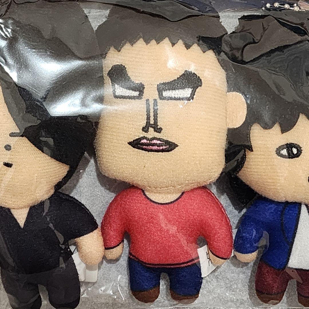 back numberメンバーぬいぐるみキーホルダー 【超美品、新品未開封