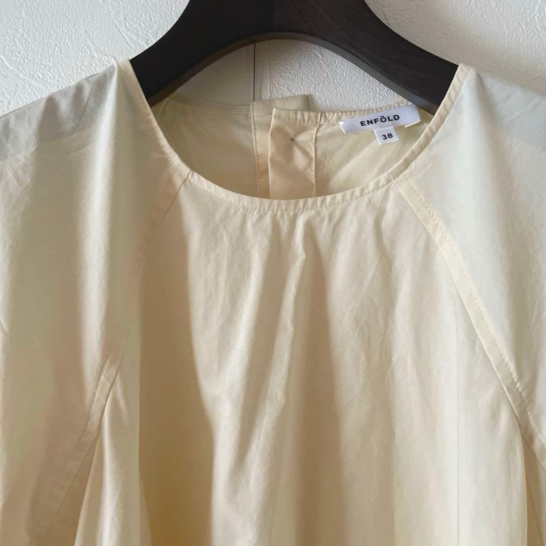 エンフォルド ブラウス シャツ ナゴンスタンス タイプライター 38 L M