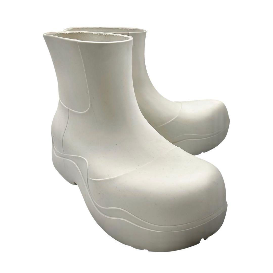 《超美品》BOTTEGA VENETA ボッテガヴェネタ 厚底 レインブーツ