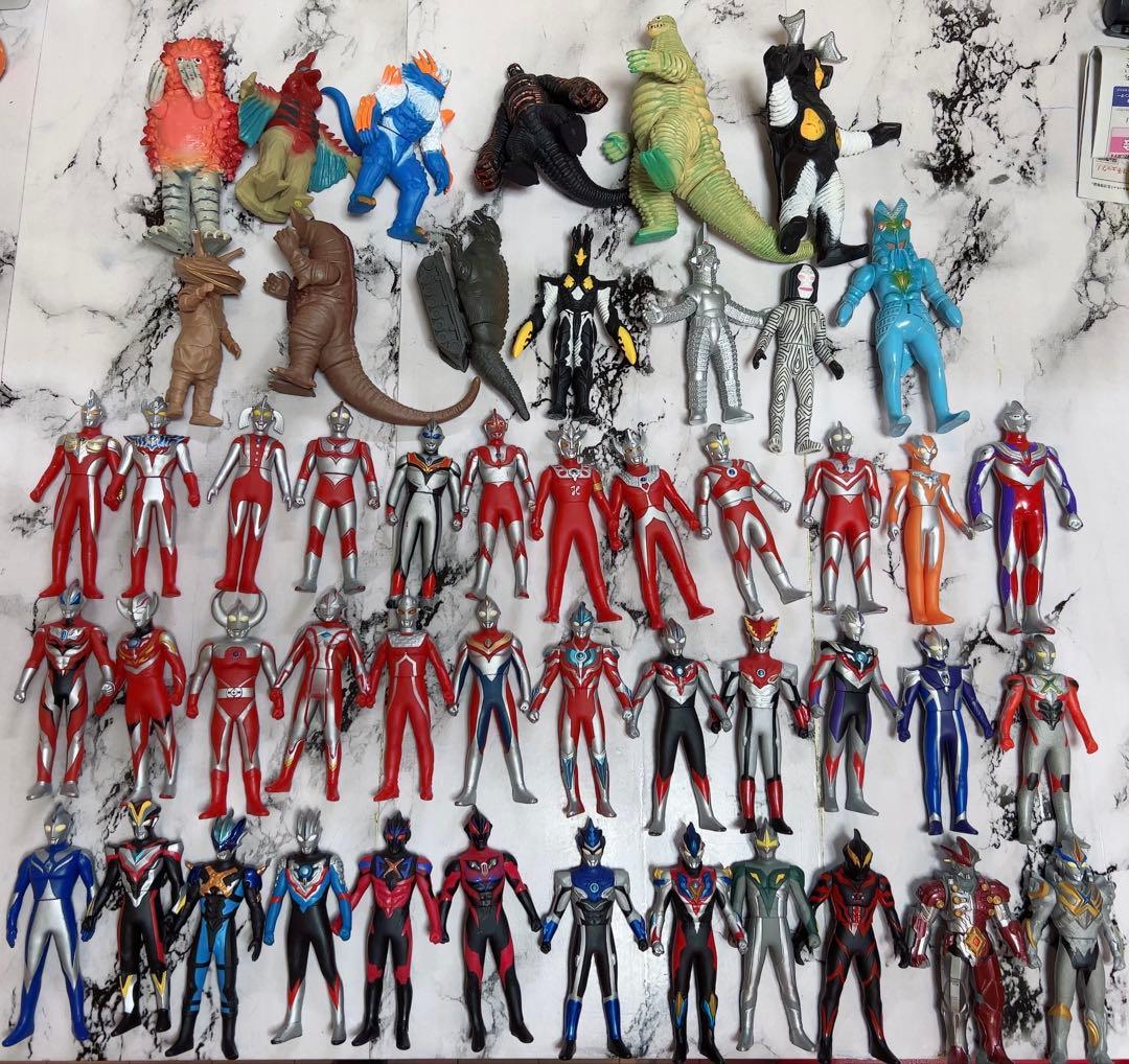 【中古品】ウルトラマンソフビ 49体セット まとめ売り 2026年最新】Yahoo!オークション -ウルトラマンソフビセットの中古品