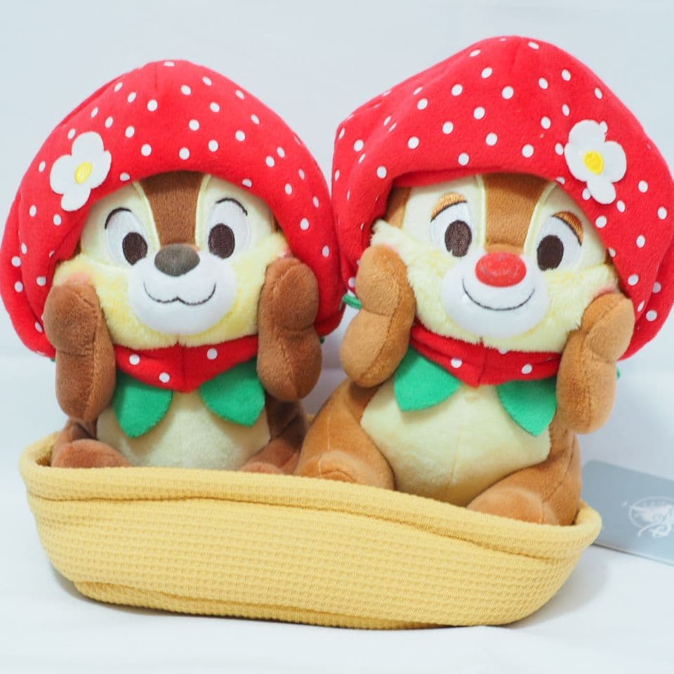 チップとデール ぬいぐるみ いちご STRAWBERRY COLLECTION