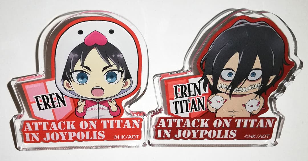 進撃の巨人 エレン アクリルクリップ セット ジョイポリス TVアニメ『進撃の巨人』アクリルクリップセット｜HICUL ONLINE STORE