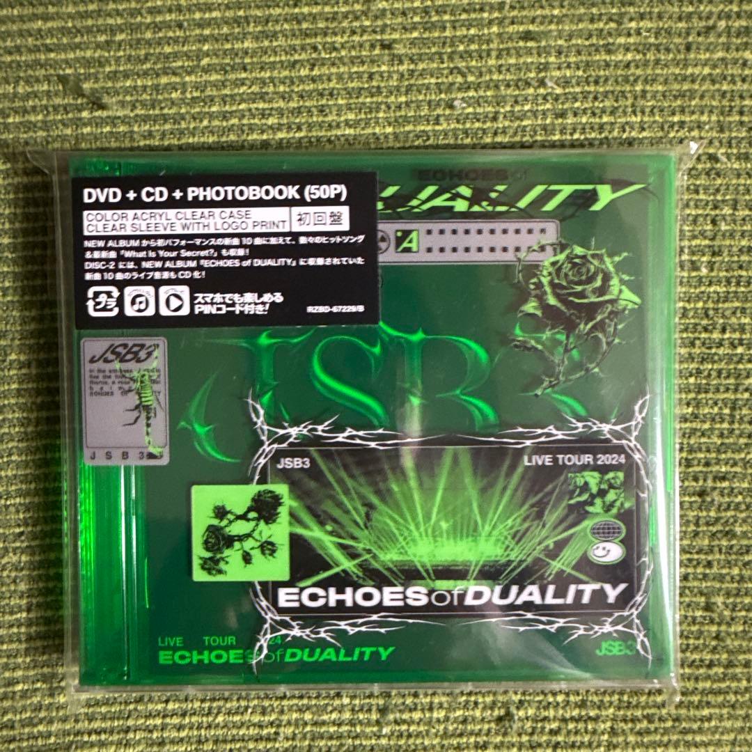 三代目 ECHOES OF DUALITY DVD DVD】三代目J SOUL BROTHERS LIVE TOUR 2024 ECHOES OF DUALITY : PC